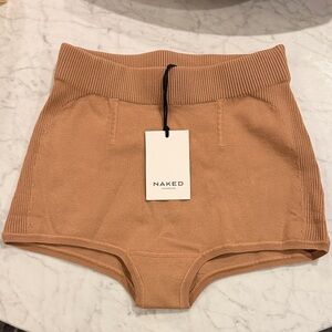 Naked Cashmere Micro Shorts
Highwaisted Knit NWT Tan
